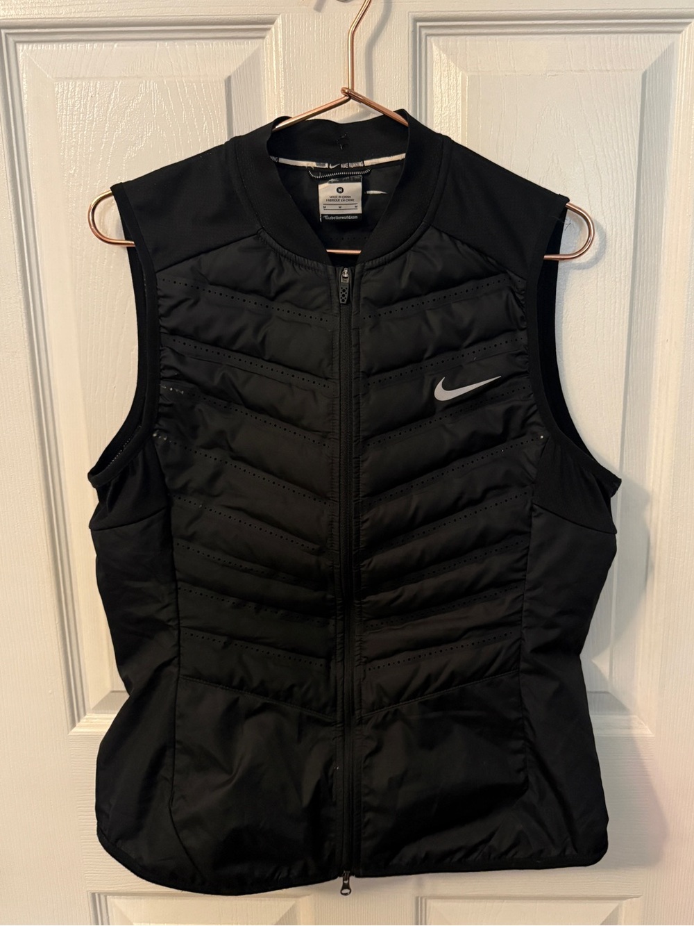 Nike Women’s AeroLoft 800-fill Down Black Running Vest